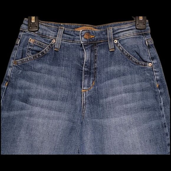 Joe's The Waistland Gaucho Wide Leg High Rise Crop Jeans Size 25 - Picture 2 of 6